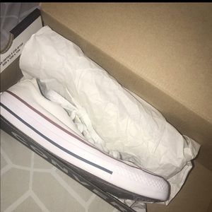 Converse White low top